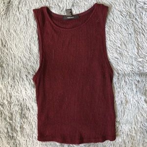 Sweater tank top
